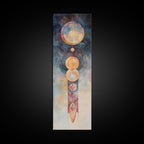 Sacred Geometry Mystic Canvas Wall Art