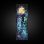 Sacred Geometry Solar Ritual Canvas Wall Art