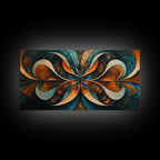 Sacred Geometry Abstract Framed Butterfly Wall Art