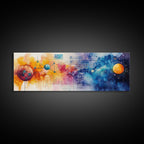 Sacred Geometry Framed Canvas Wall Art