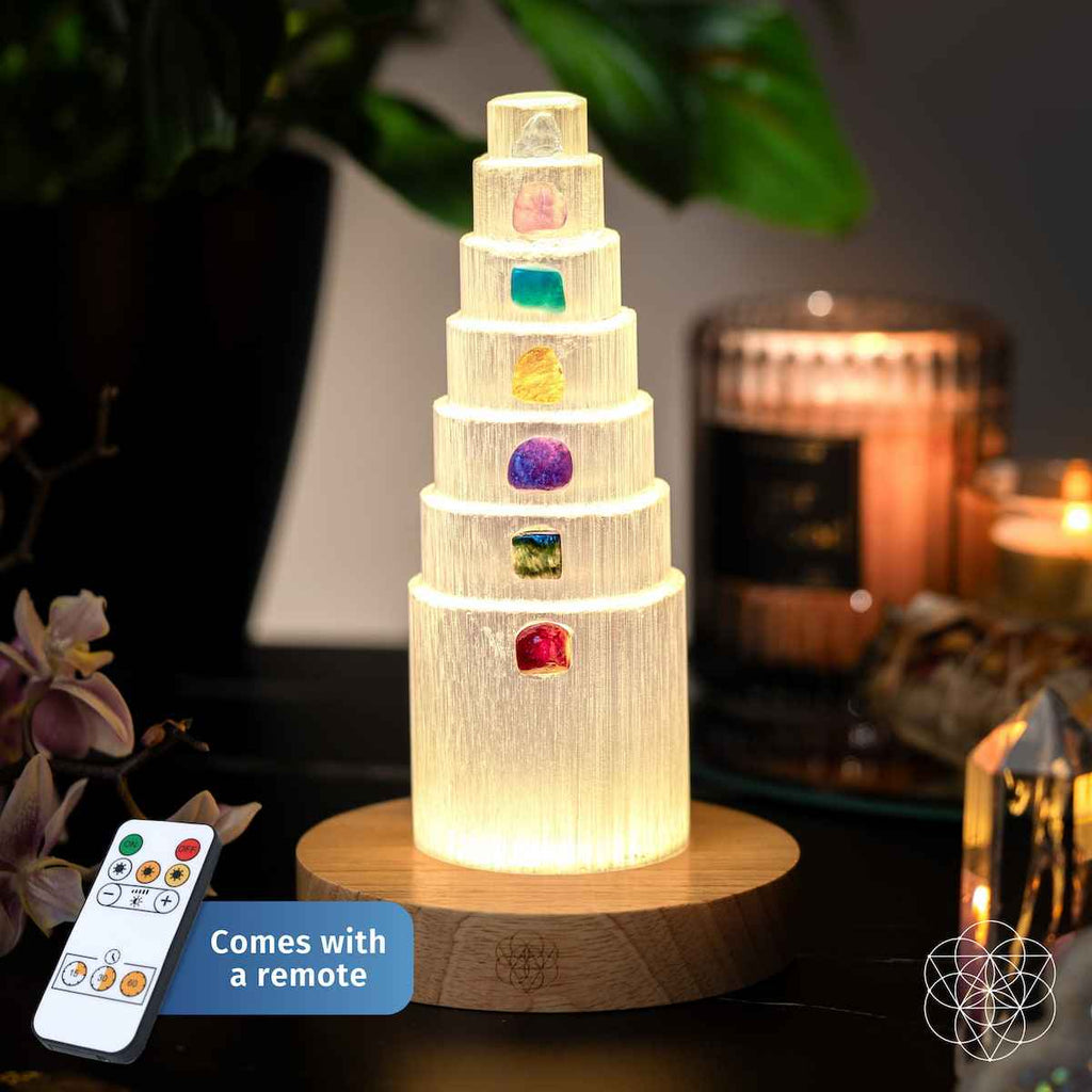 The Seven-Stone Collector’s Lamp