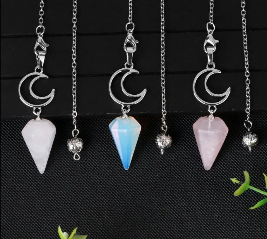 Péndulos de Luna Creciente de Cristal