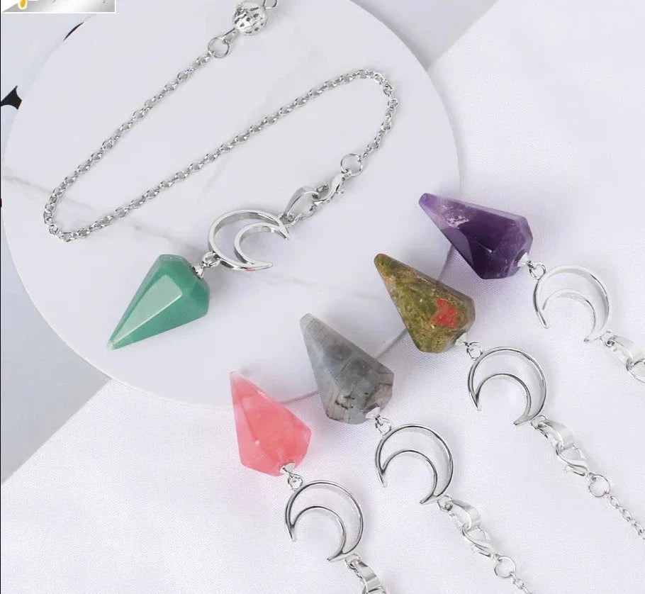 Péndulos de Luna Creciente de Cristal