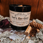 Let’s Get Cozy Intention Candle | Warm Spiced Soy Candle - New Age Realms