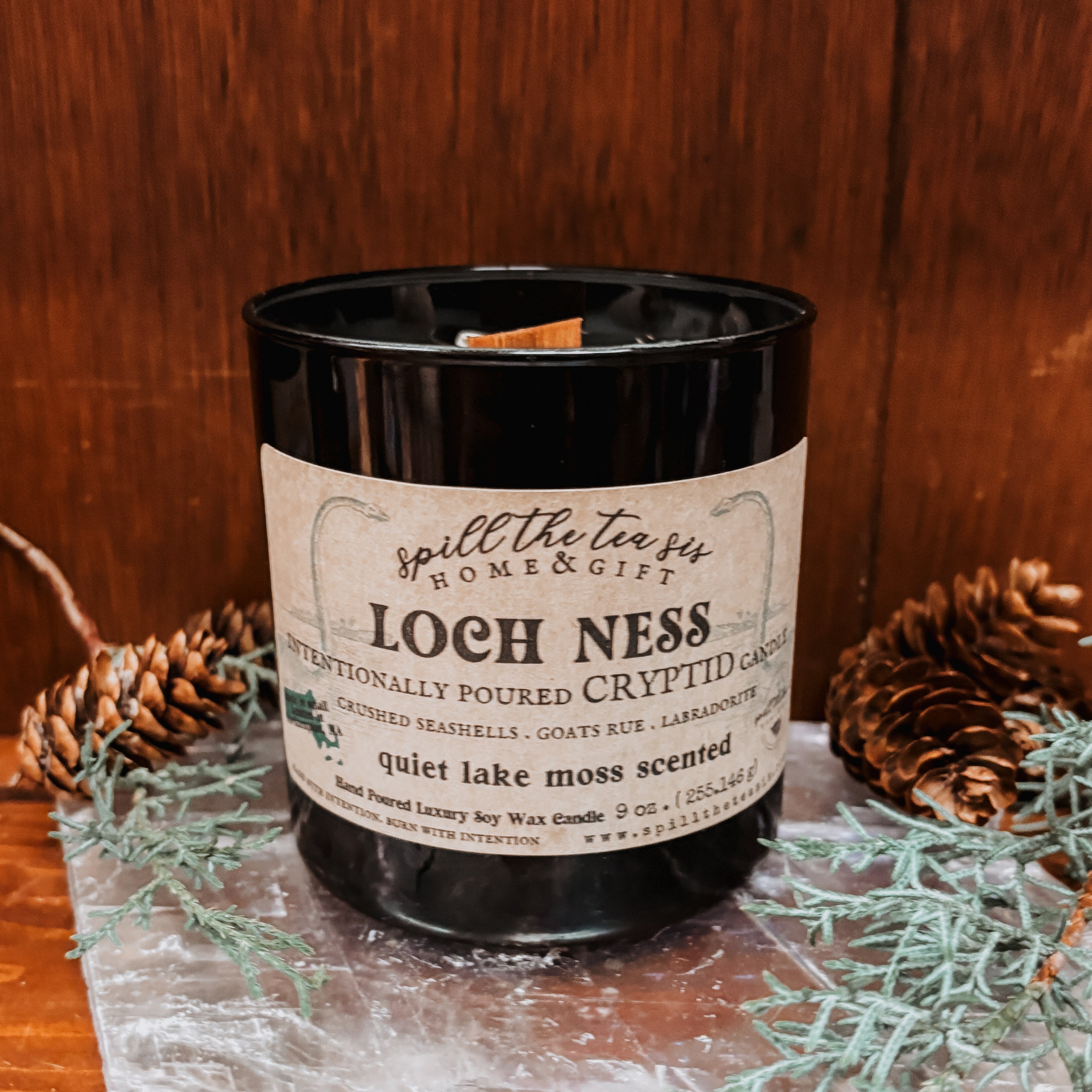 Loch Ness Intention Soy Wax Candle - 9oz - New Age Realms