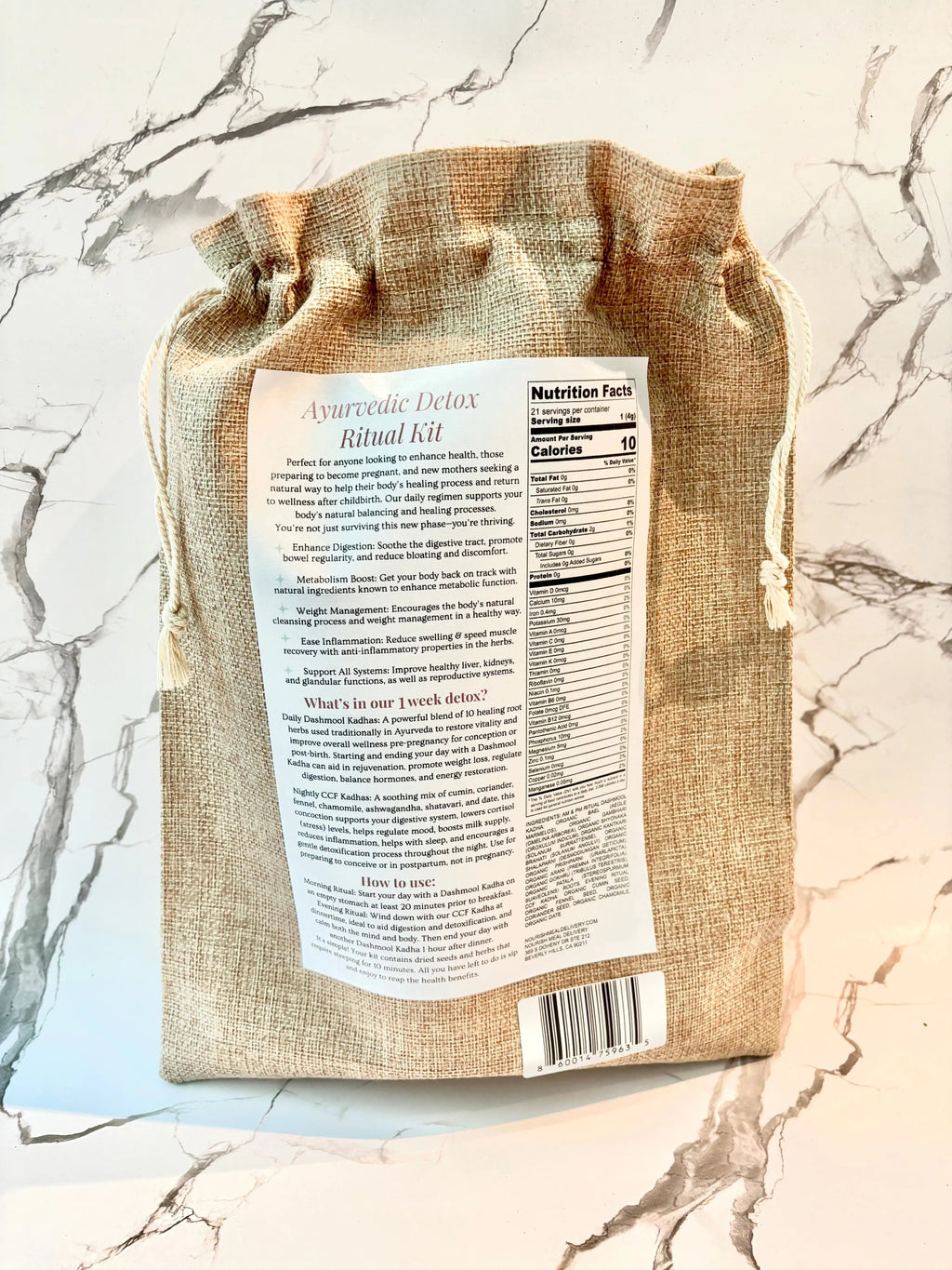 Ayurvedic Detox Ritual Kit - New Age Realms