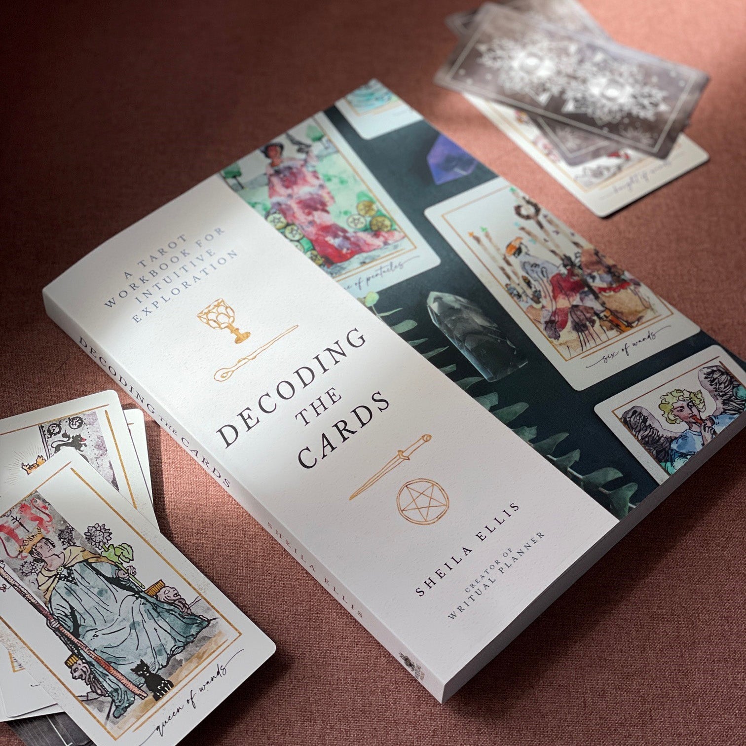 Decoding the Cards: A Tarot Workbook for Intuitive Exploration - New Age Realms