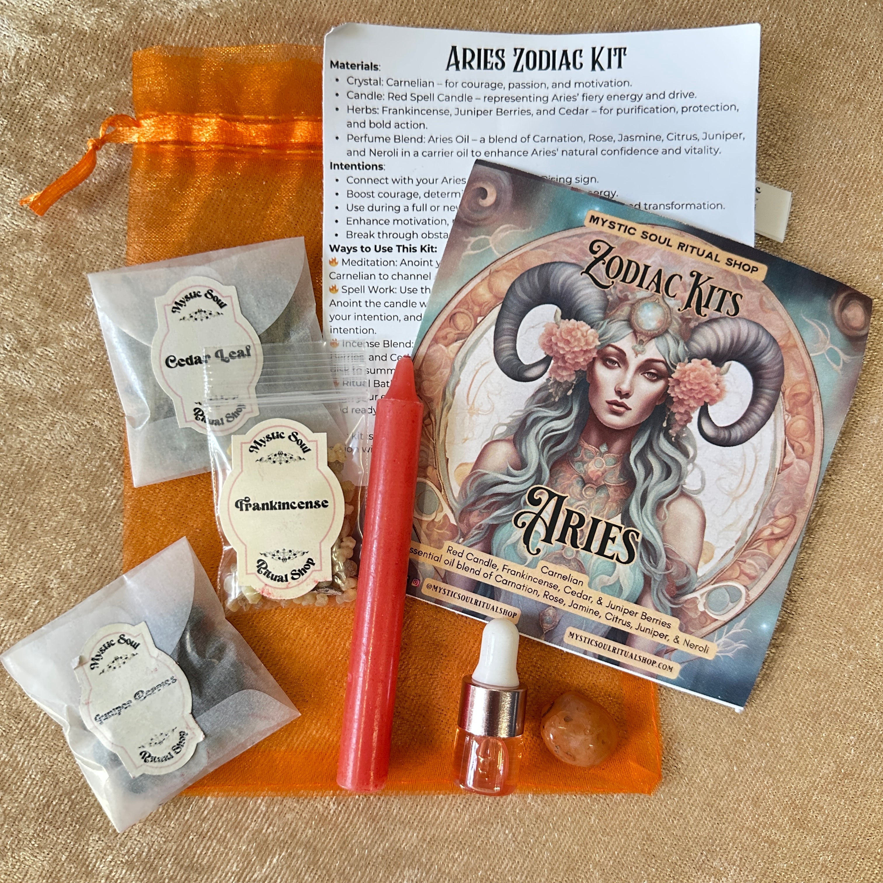 Zodiac Magick Ritual Kits - New Age Realms