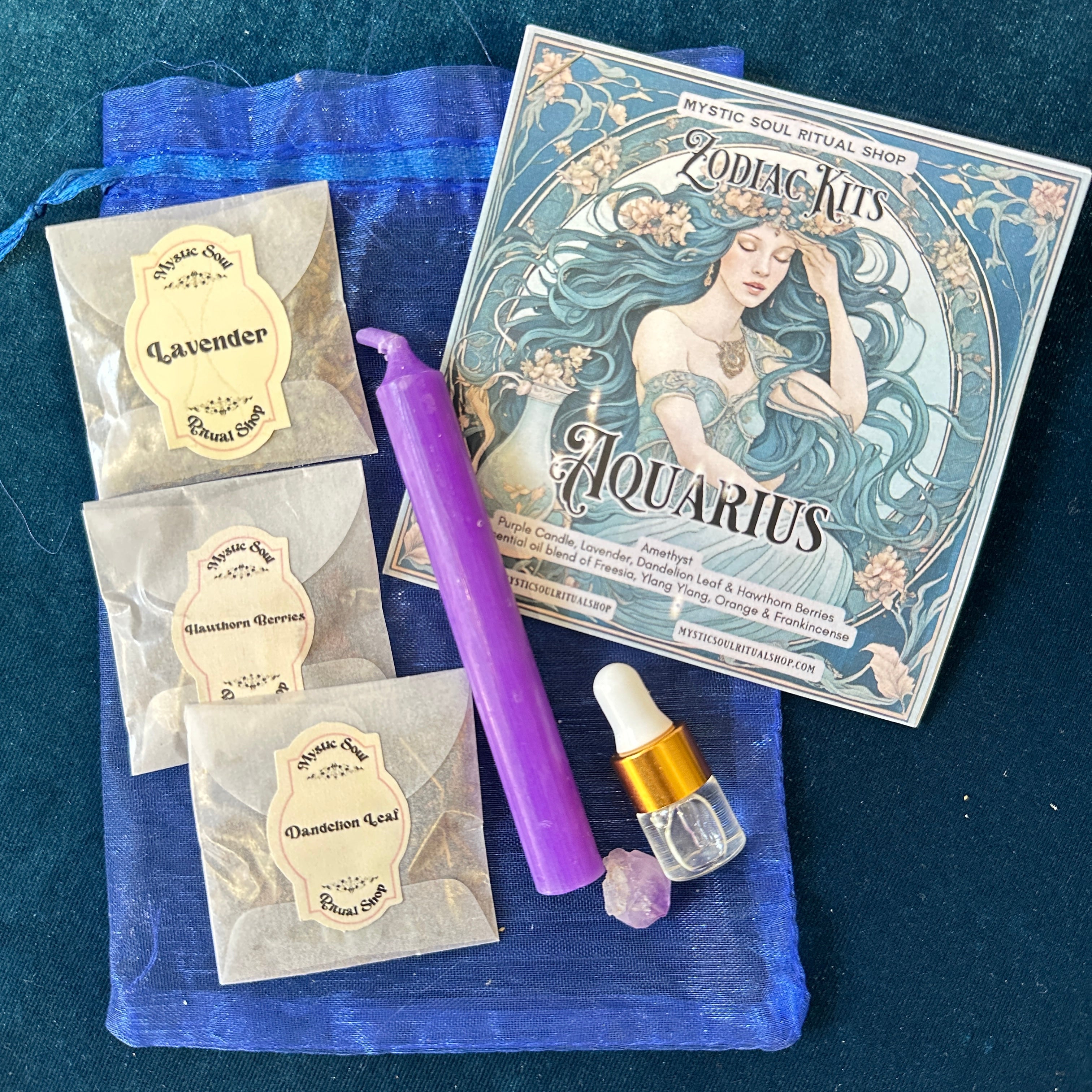 Kits de rituales mágicos del zodiaco