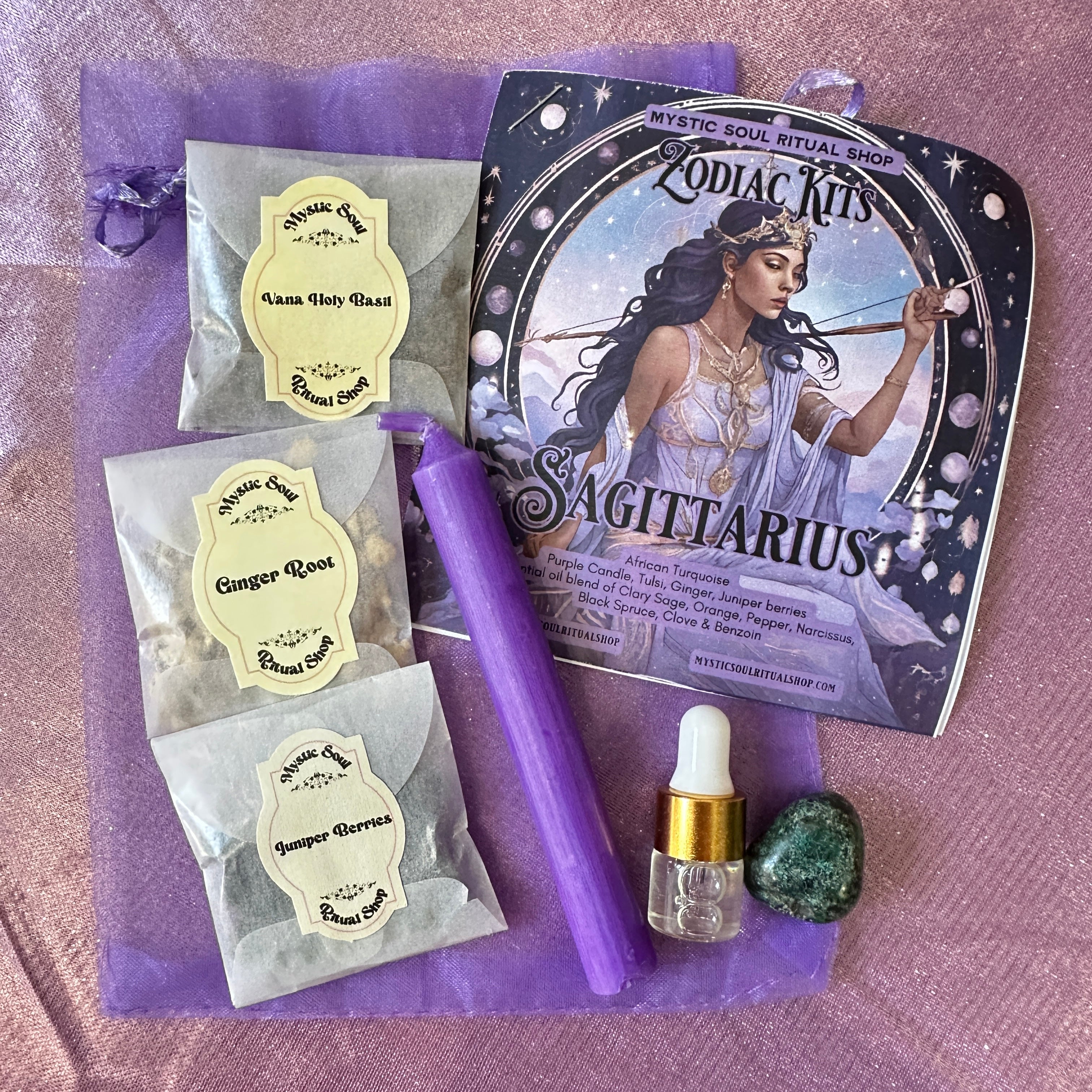 Kits de rituales mágicos del zodiaco