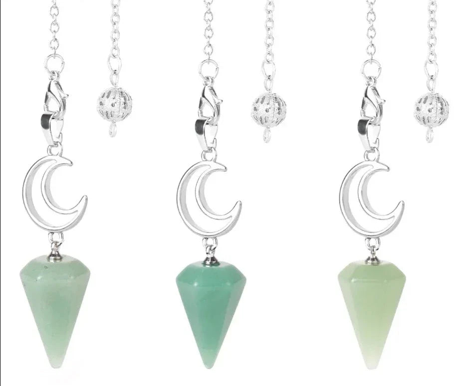Péndulos de Luna Creciente de Cristal