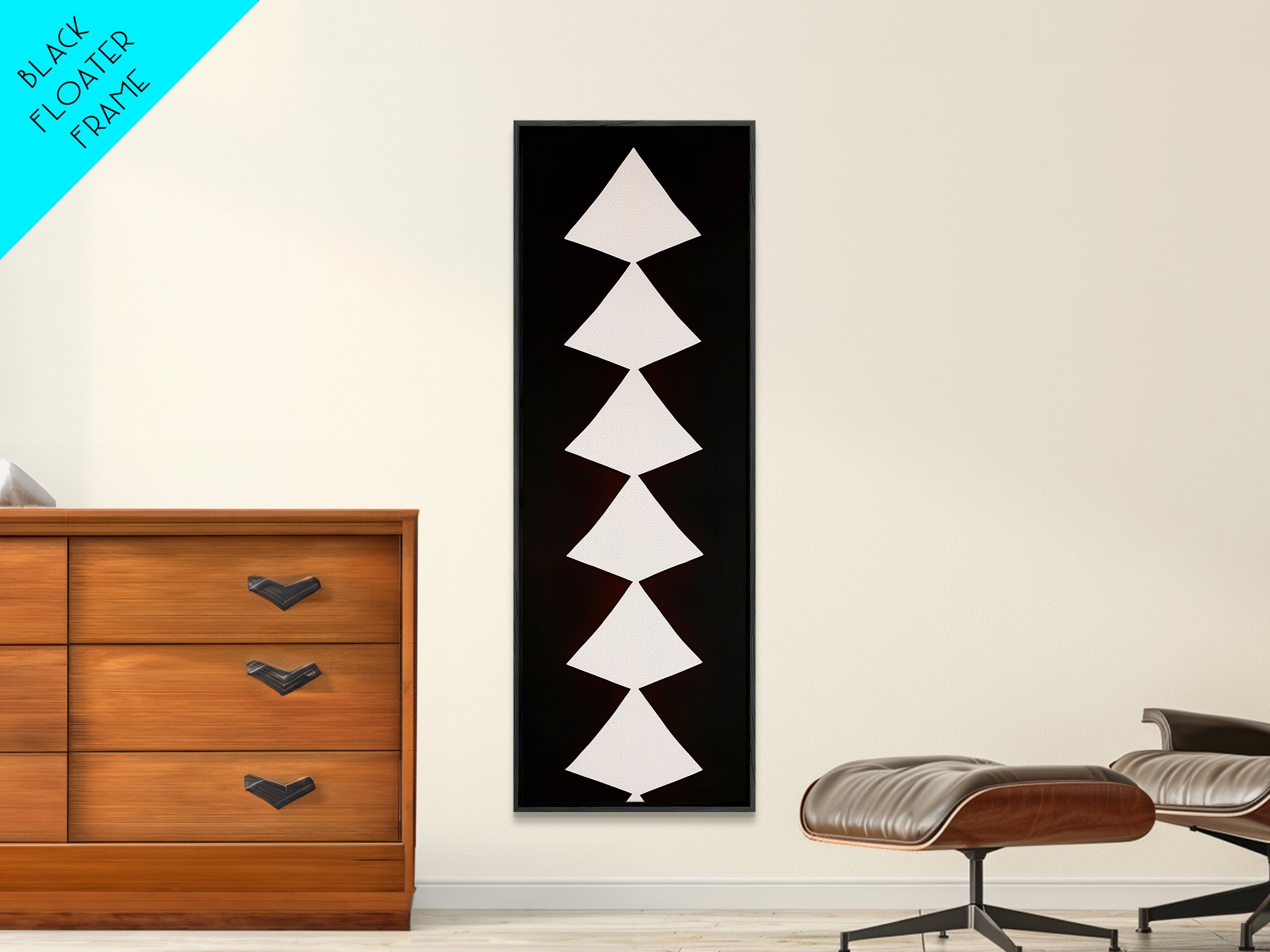 Sacred Geometry Abstract Framed Canvas Wall Art