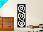 Sacred Geometry Framed Canvas Black and White Wall Art