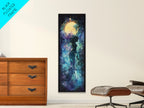 Sacred Geometry Solar Ritual Canvas Wall Art
