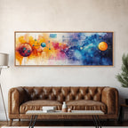 Sacred Geometry Framed Canvas Wall Art