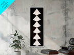 Sacred Geometry Abstract Framed Canvas Wall Art