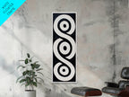Sacred Geometry Framed Canvas Black and White Wall Art