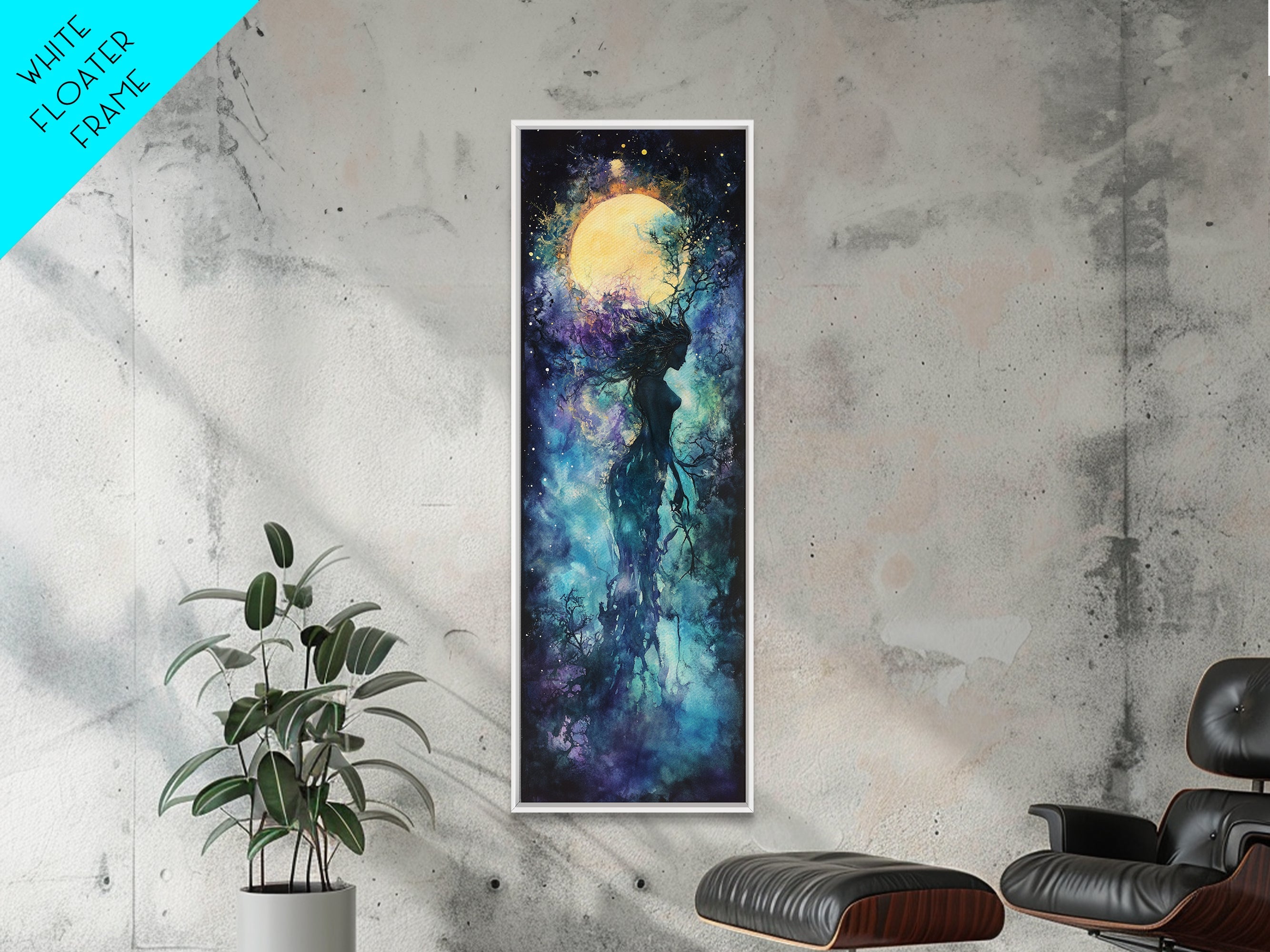 Sacred Geometry Solar Ritual Canvas Wall Art
