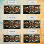 Sacred Geometry Abstract Framed Butterfly Wall Art