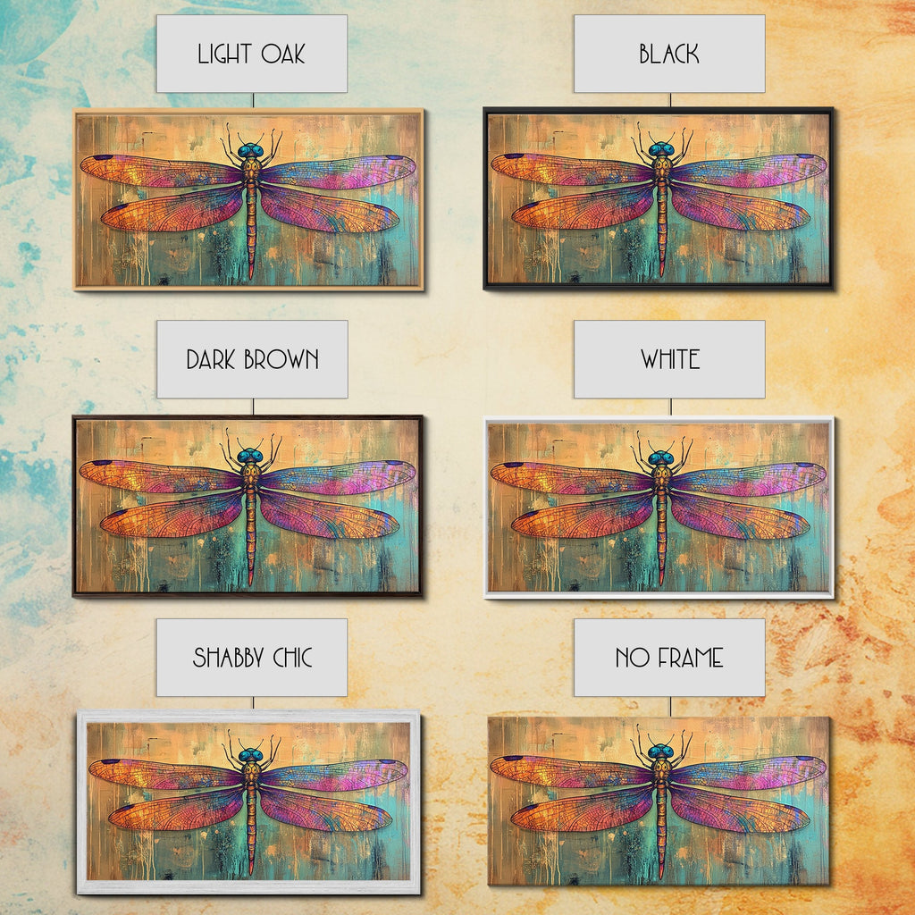 Sacred Geometry Dragon Fly Wall Art - New Age Realms