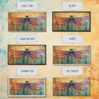Sacred Geometry Dragon Fly Wall Art
