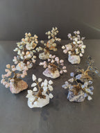 Crystal Bonsai Tree Sculpture - New Age Realms