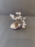 Crystal Bonsai Tree Sculpture - New Age Realms