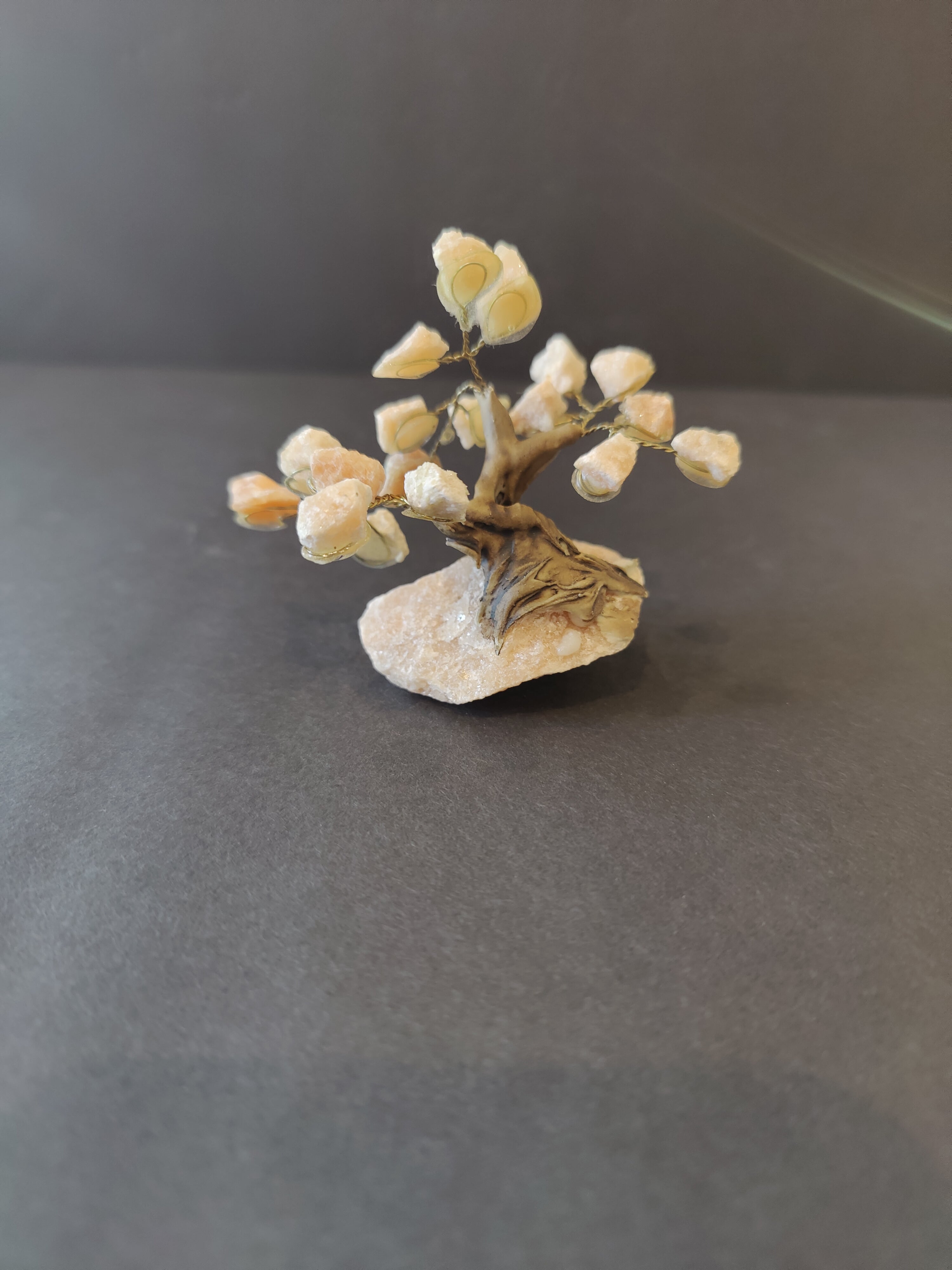 Crystal Bonsai Tree Sculpture - New Age Realms