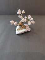 Crystal Bonsai Tree Sculpture - New Age Realms