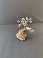 Crystal Bonsai Tree Sculpture - New Age Realms