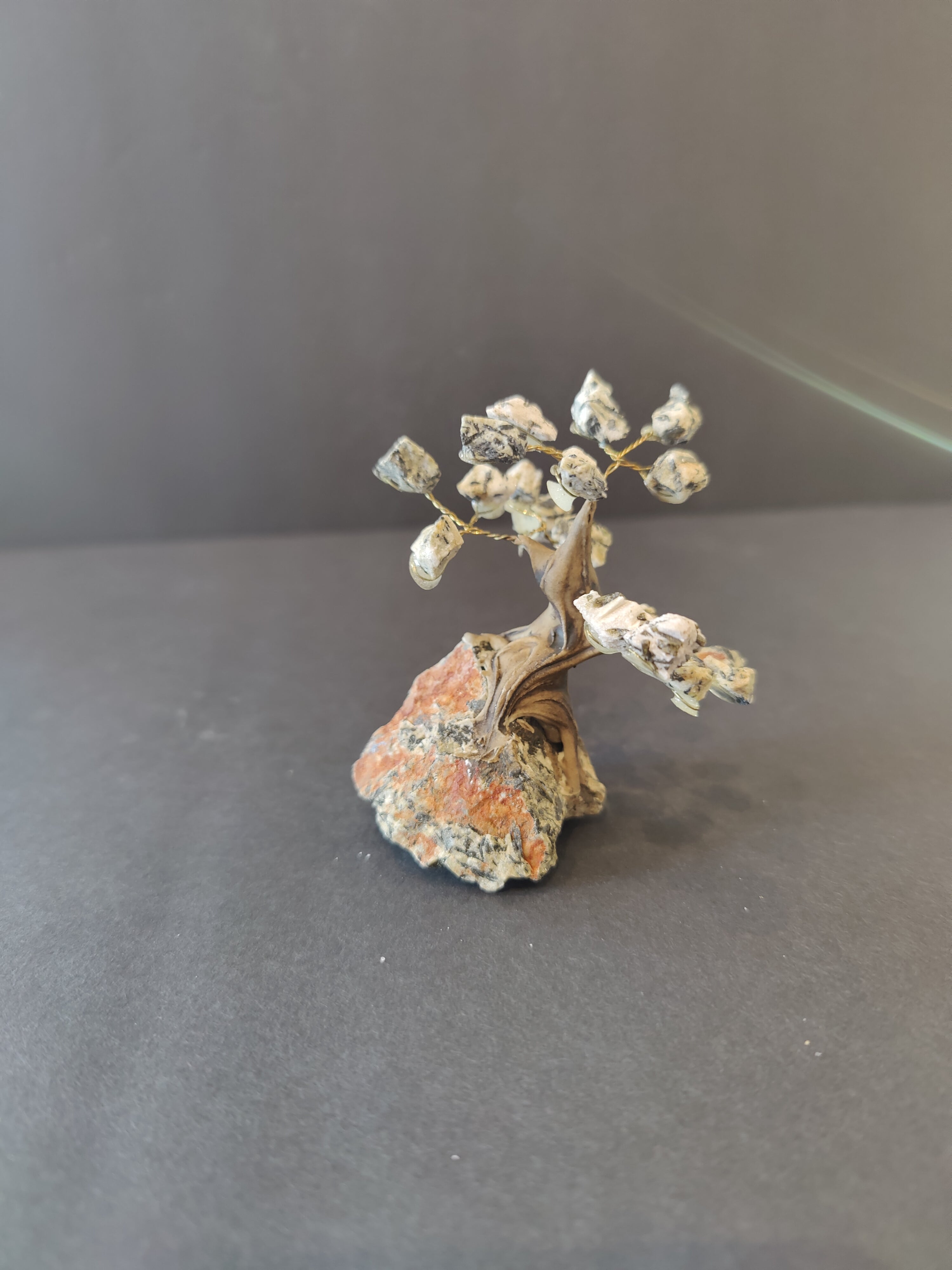 Crystal Bonsai Tree Sculpture - New Age Realms
