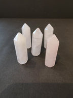 Crystal Cut Base Tower Sculpture - New Age Realms