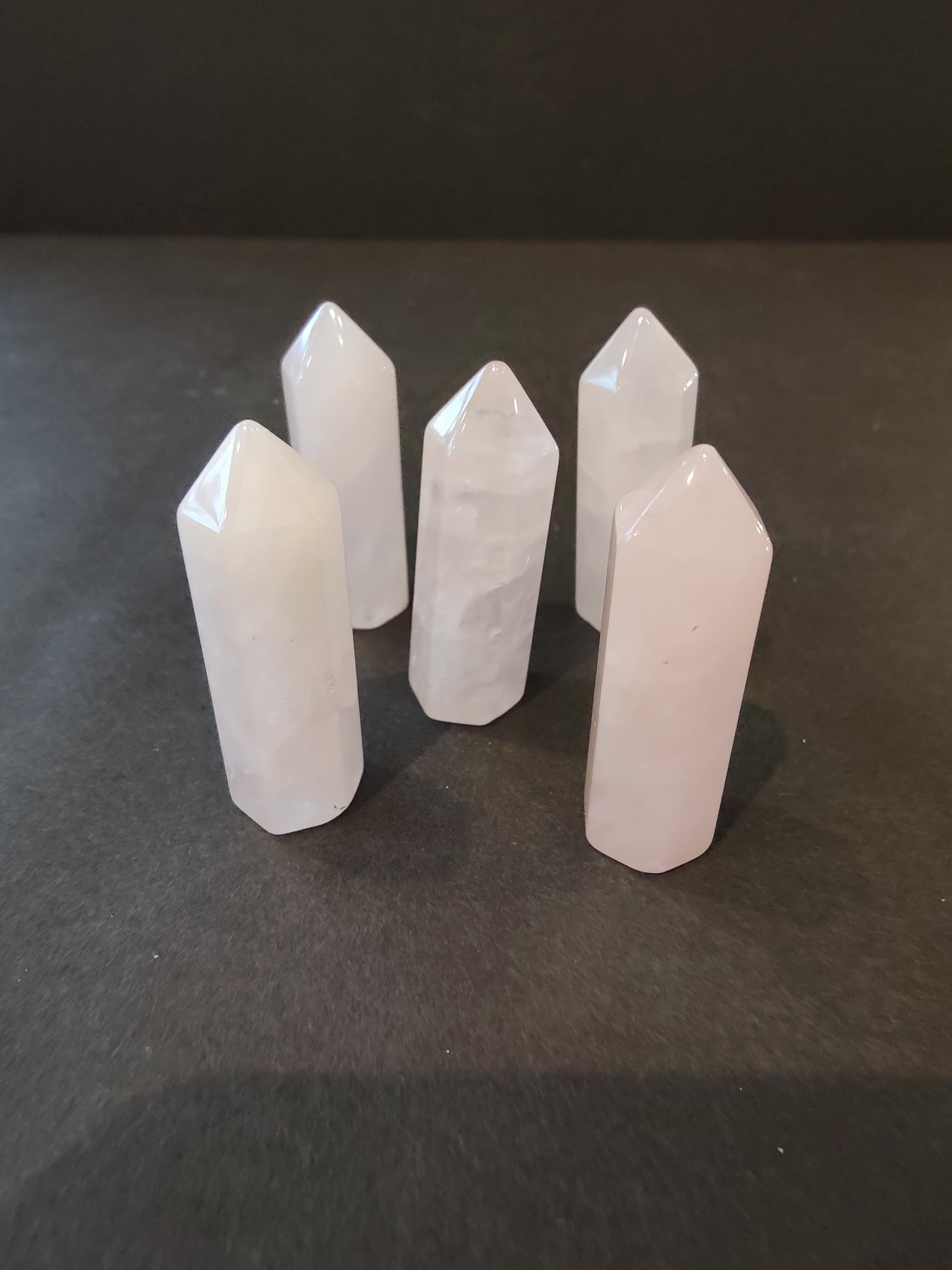 Crystal Cut Base Tower Sculpture - New Age Realms