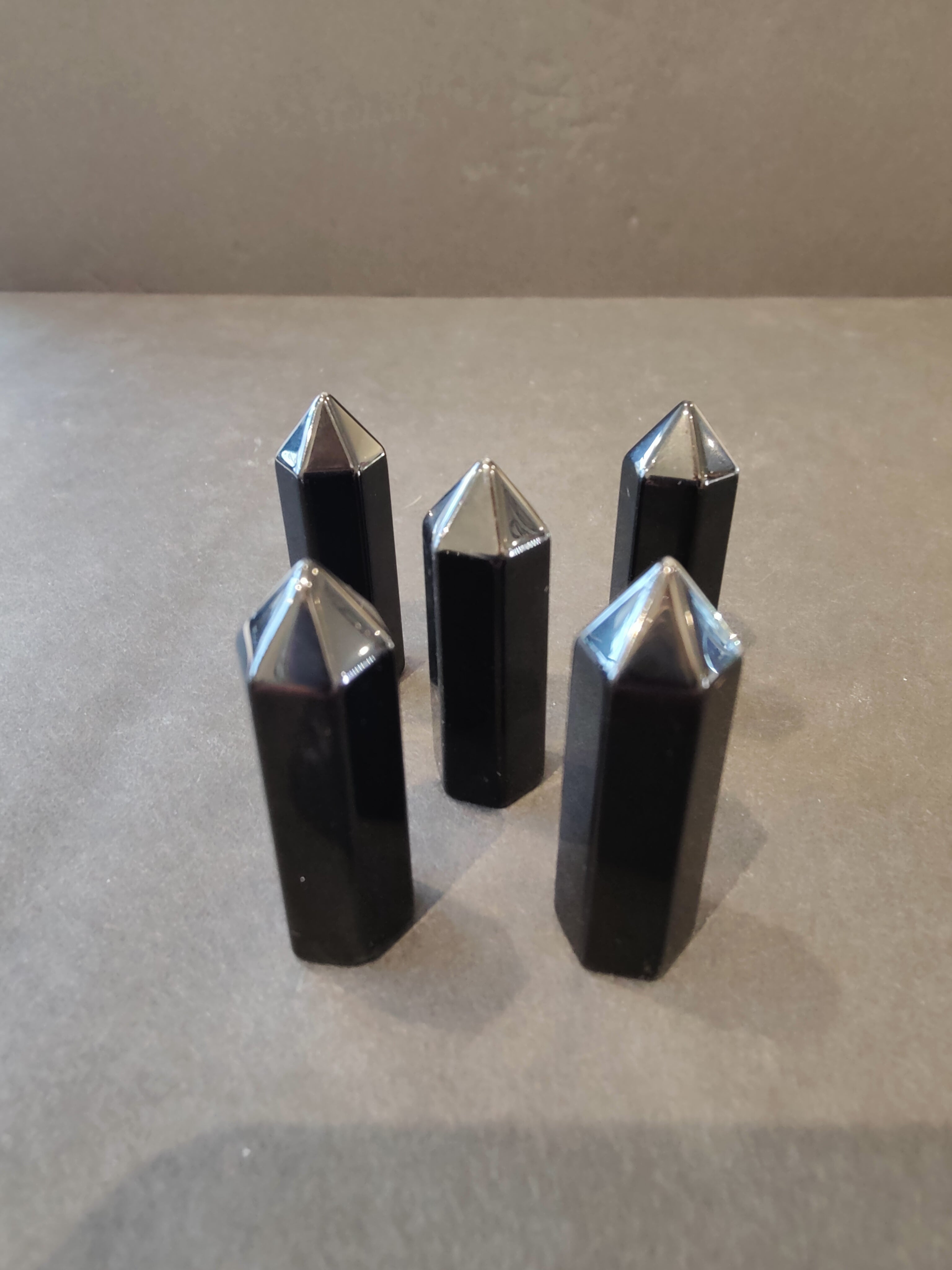 Crystal Cut Base Tower Sculpture - New Age Realms
