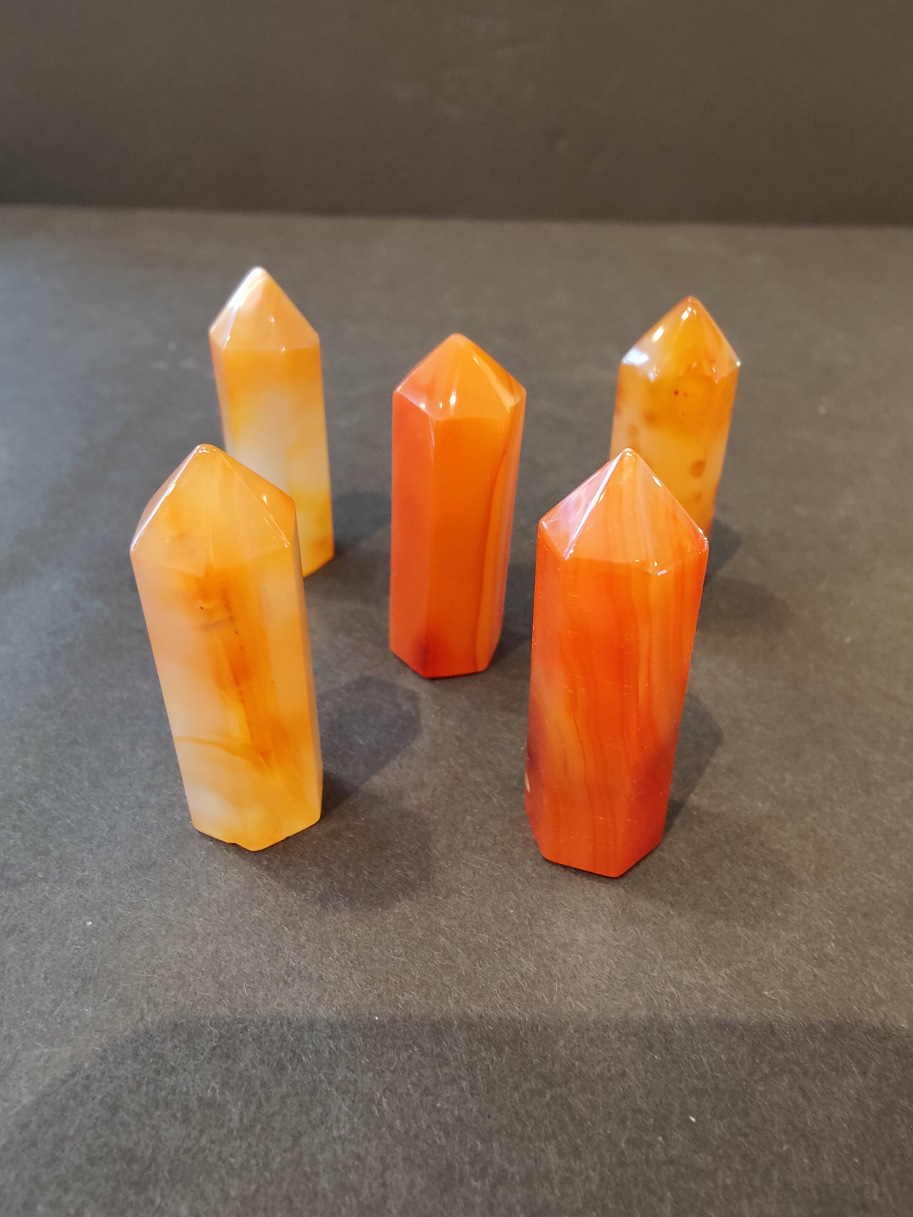 Crystal Cut Base Tower Sculpture - New Age Realms