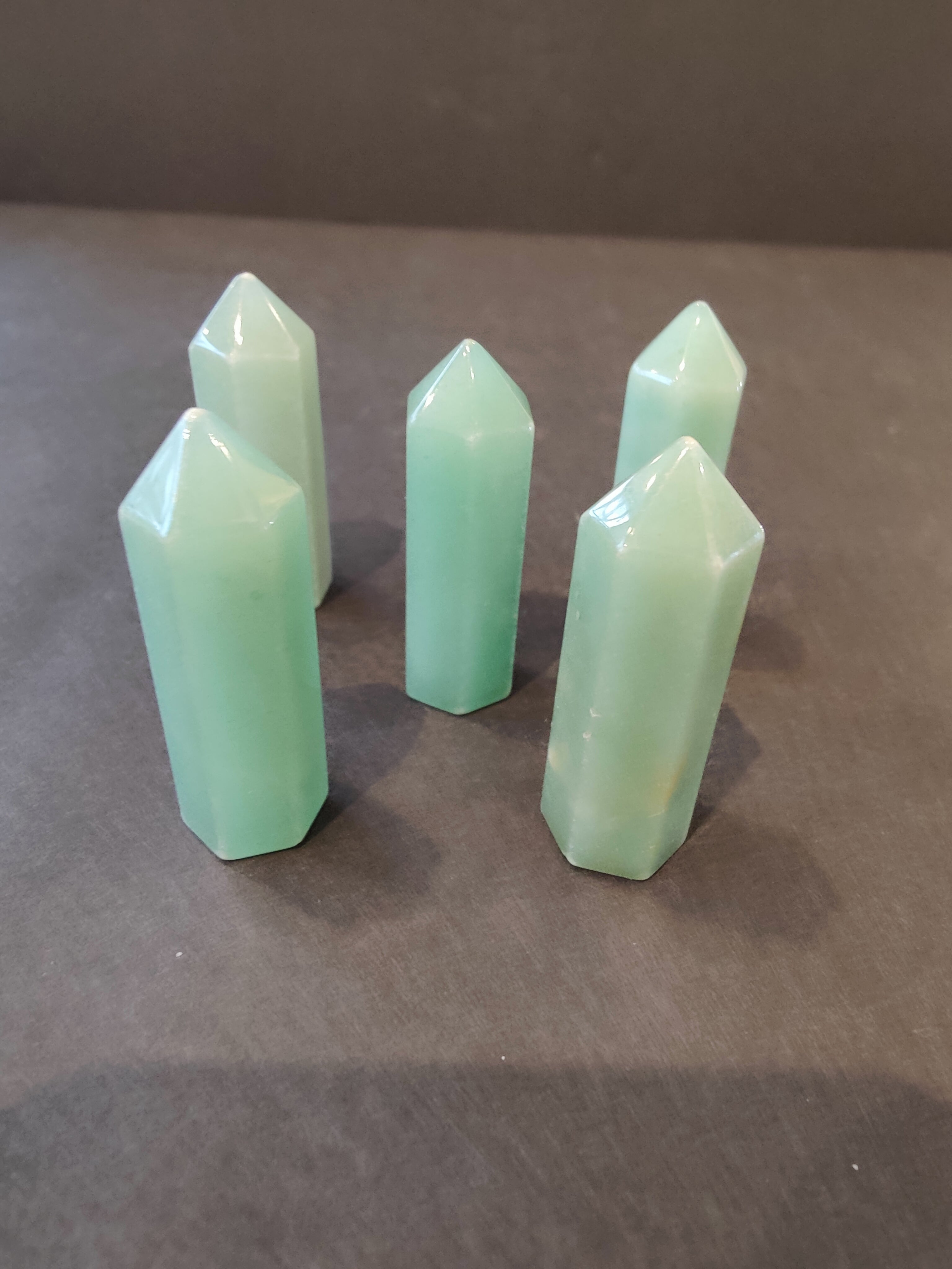 Crystal Cut Base Tower Sculpture - New Age Realms