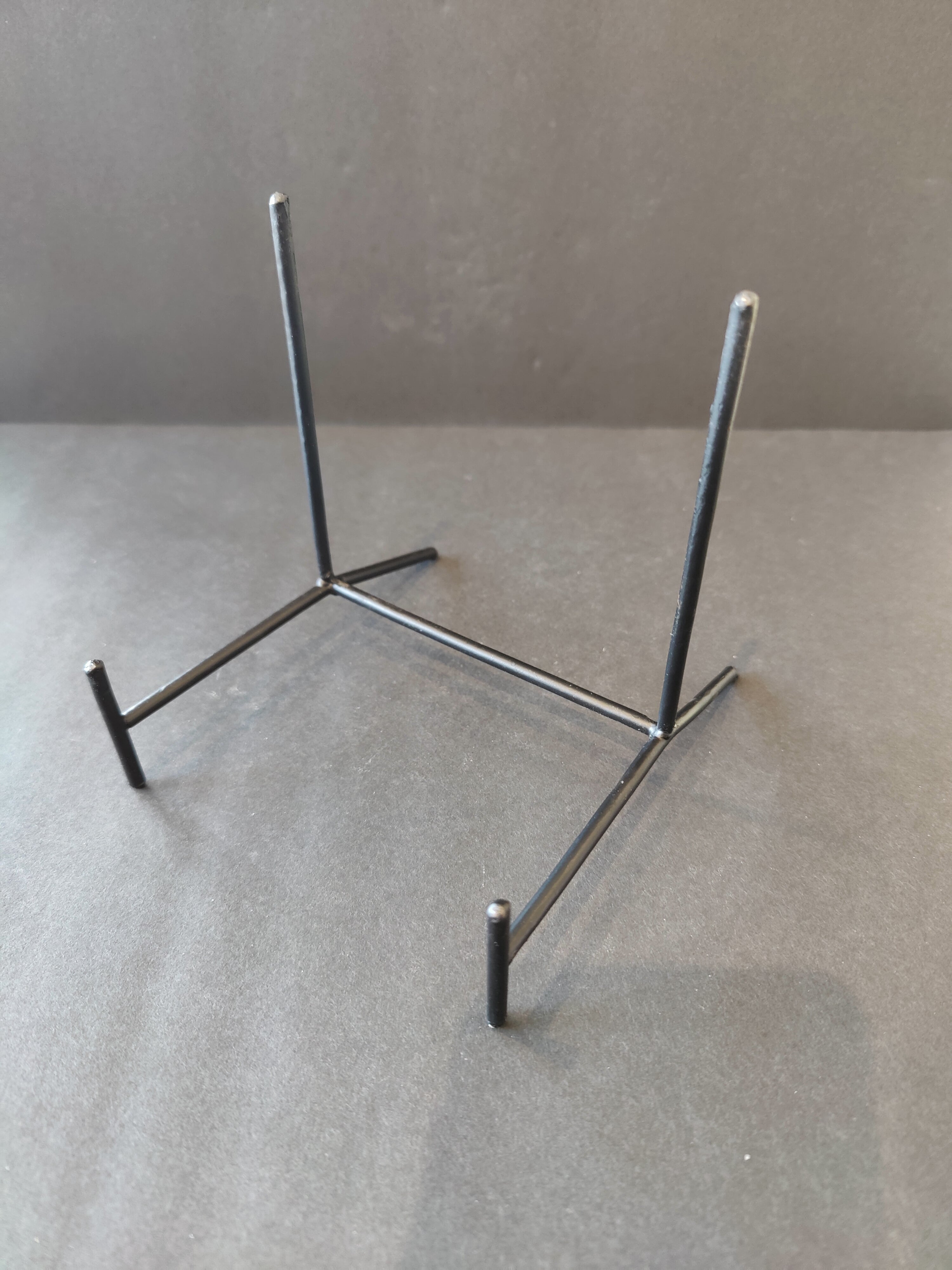 Wrought Iron Black Display Stand 5"x3.5"x5.5" - New Age Realms