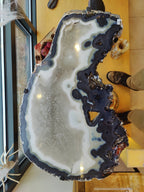 Agate Slab End Table - New Age Realms