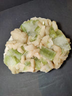 Green Apophyllite Cubes with Peach Stilbite Specimen 1,784g - New Age Realms