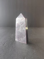 Lepidolite Tower & Heart Sculptures - New Age Realms