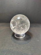 Clear Quartz Polished Sphere Sculpture (Extra Quality) - New Age Realms
