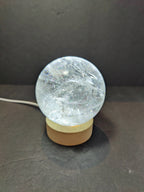 Clear Quartz Polished Sphere Sculpture (Extra Quality) - New Age Realms
