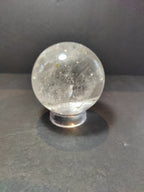 Clear Quartz Polished Sphere Sculpture (Extra Quality) - New Age Realms