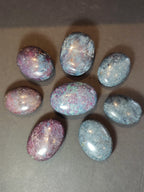 Ruby Kyanite Polished Spheres & Palmstones - New Age Realms