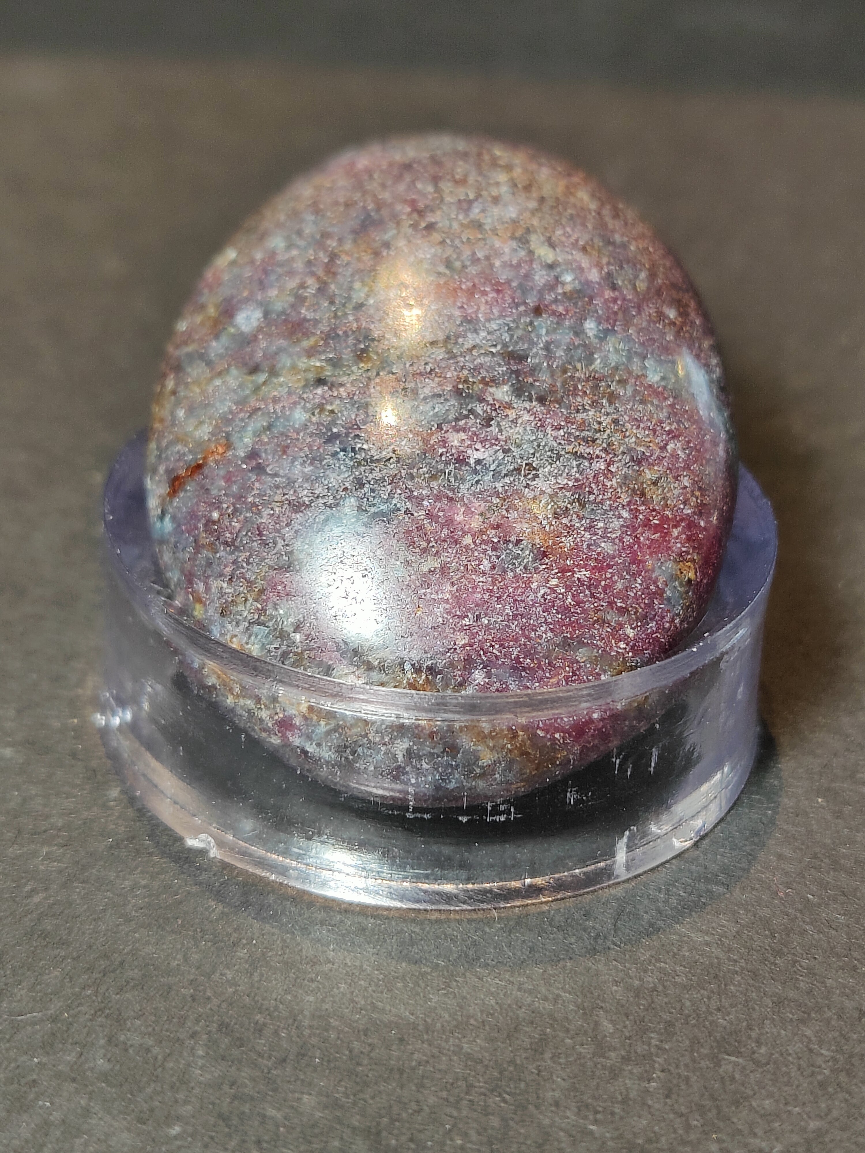 Ruby Kyanite Polished Spheres & Palmstones - New Age Realms