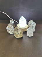 Crackle Quartz Point - New Age Realms