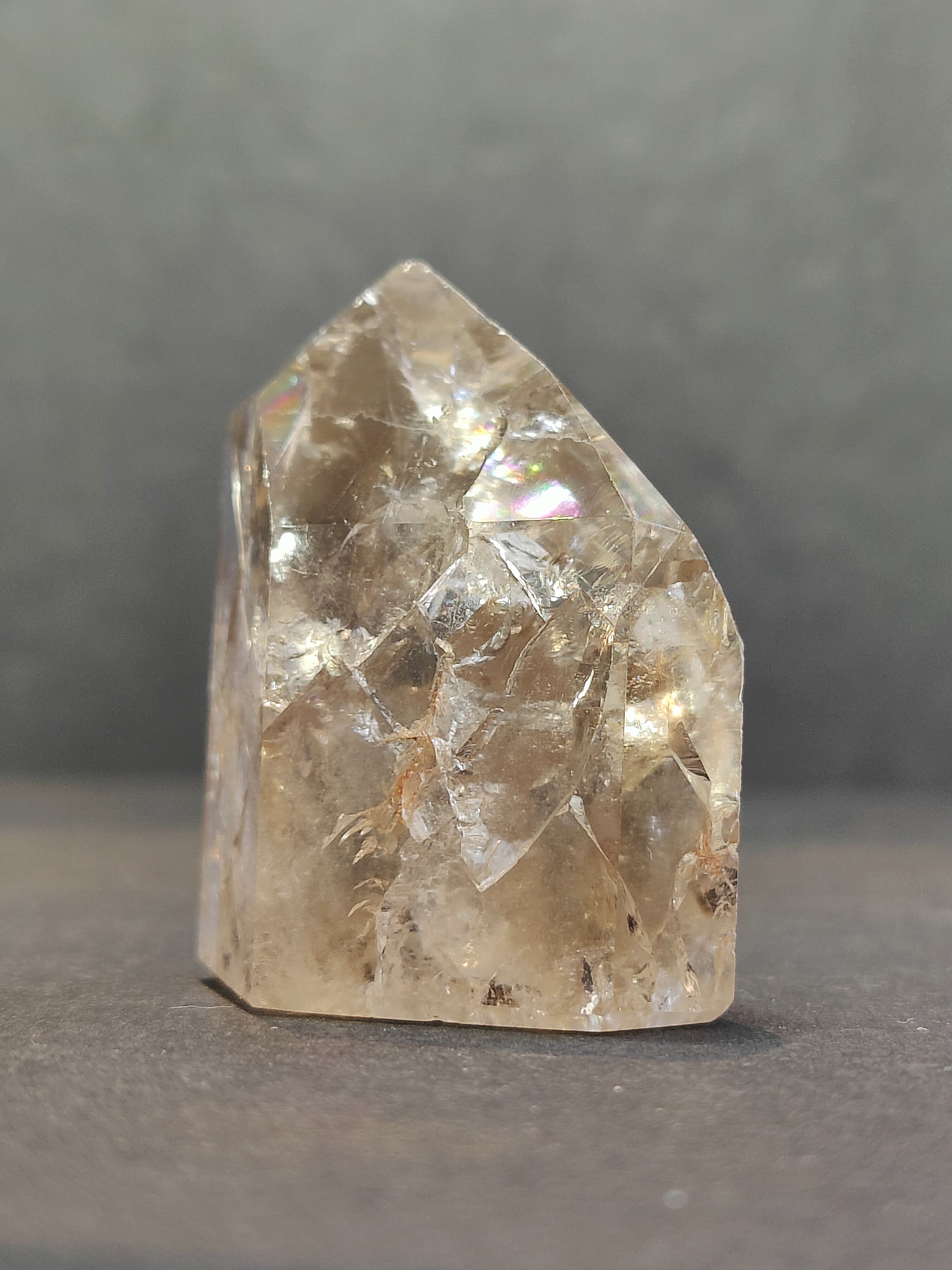 Crackle Quartz Point - New Age Realms