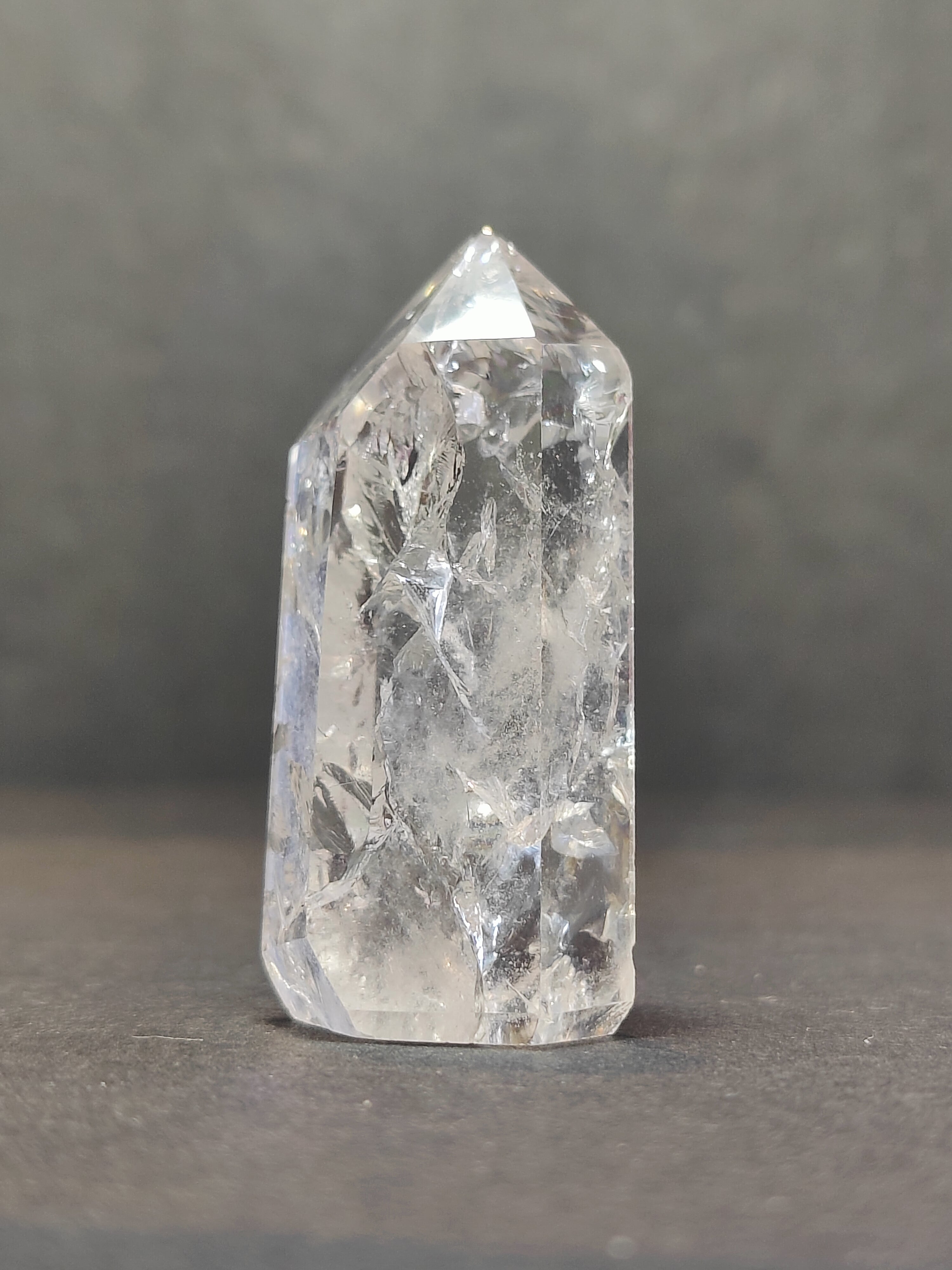 Crackle Quartz Point - New Age Realms