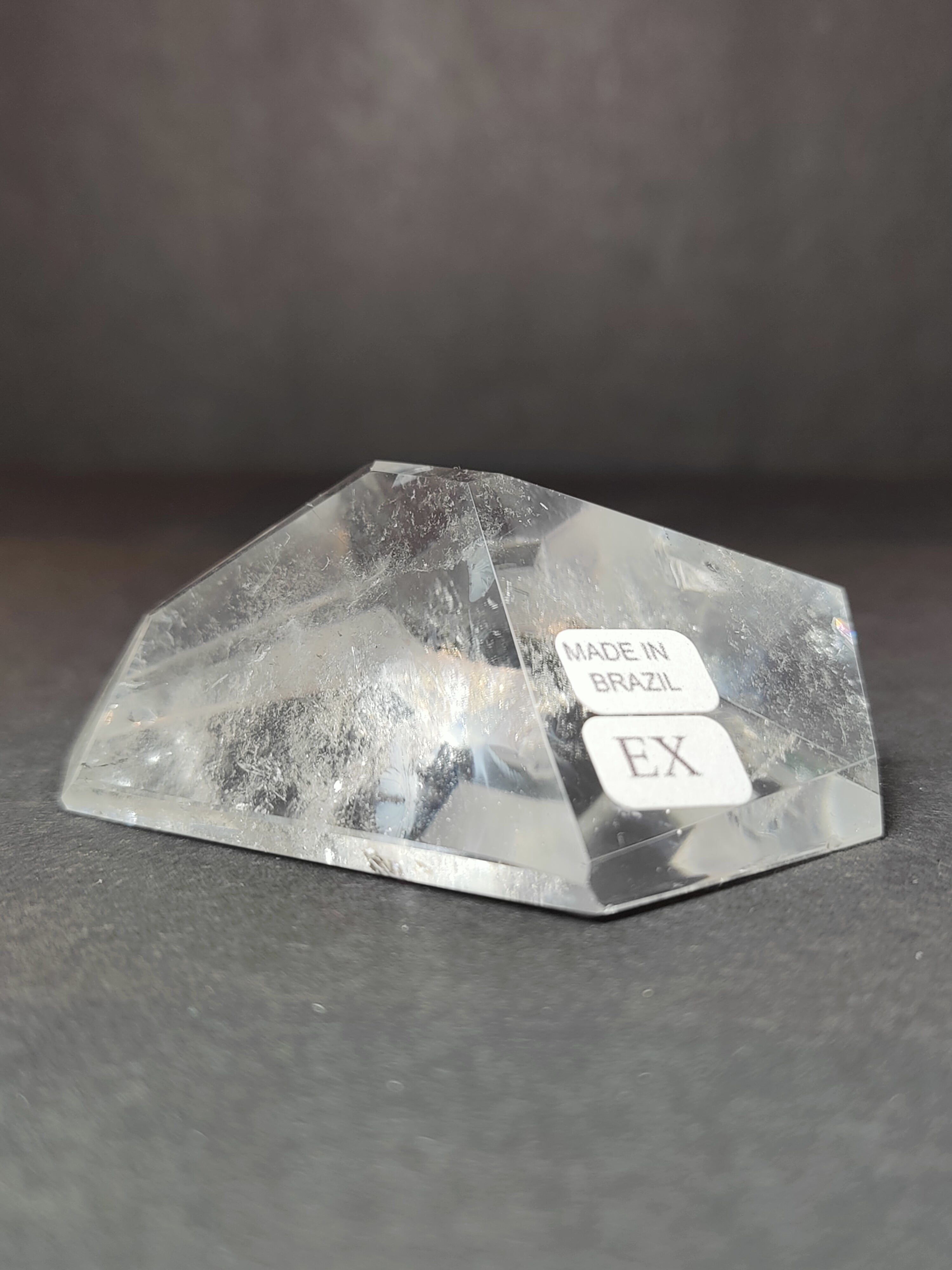 Smoky/Clear Quartz Polished Free Form Sculpture (Extra Quality) - New Age Realms