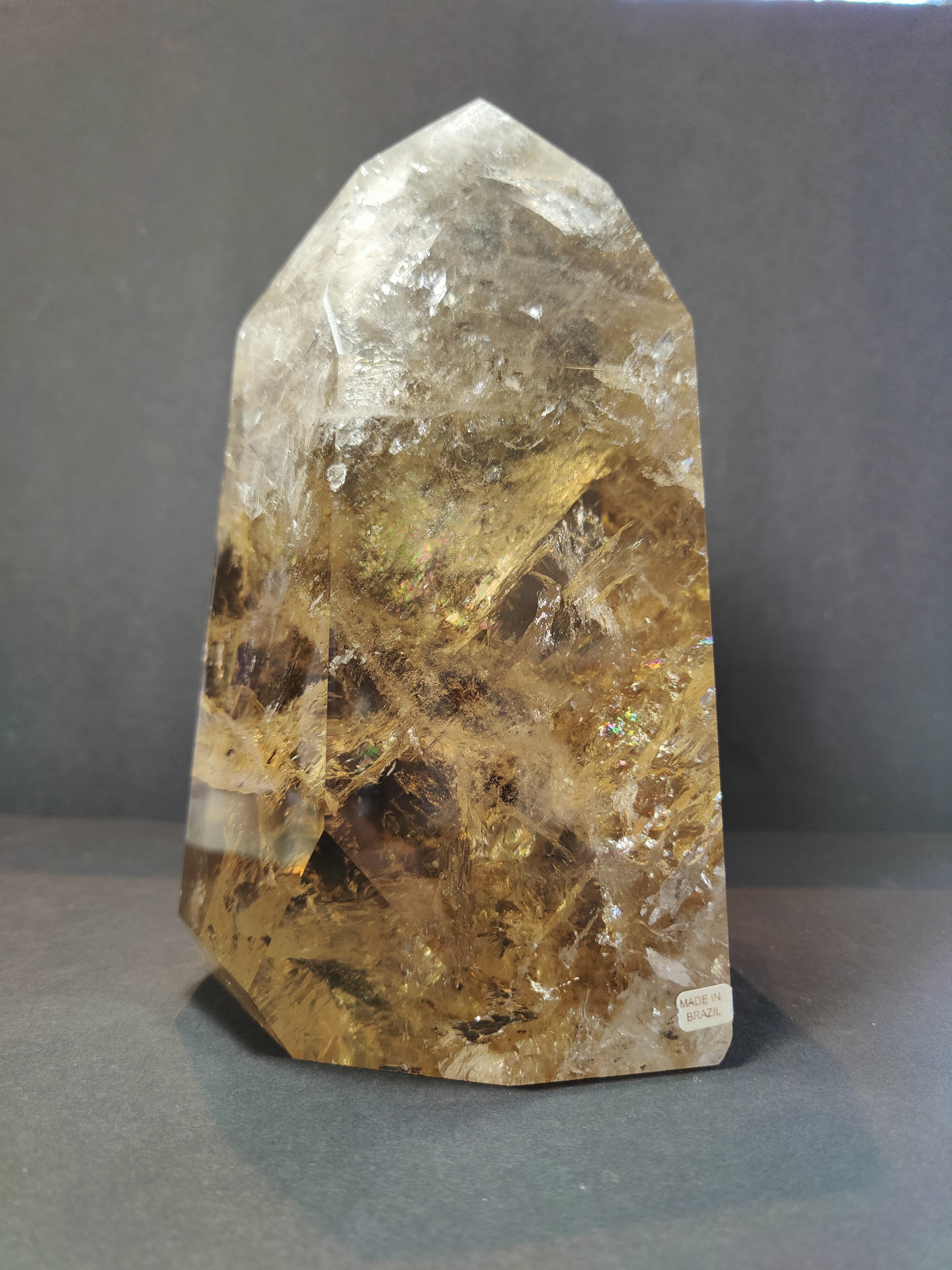 Natural Citrine Polished Point 4.53kg - New Age Realms